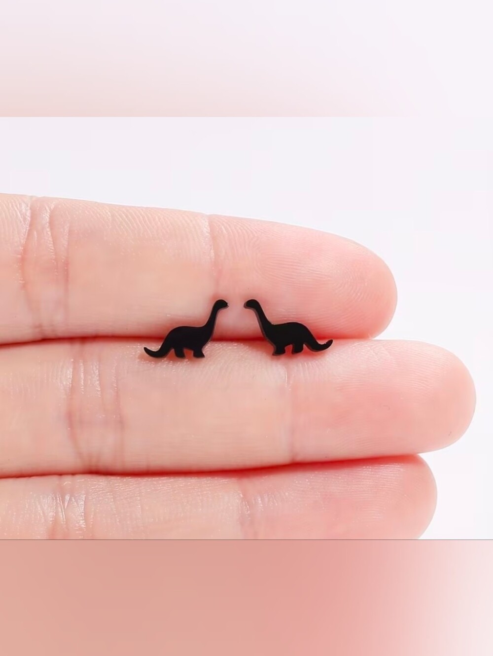$8 Each Or Bundle 5/$20 Black Dinosaur Stud Earrings 🦕